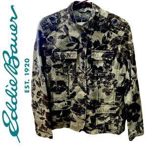 Eddie Bauer Women Camouflage Utility jacket